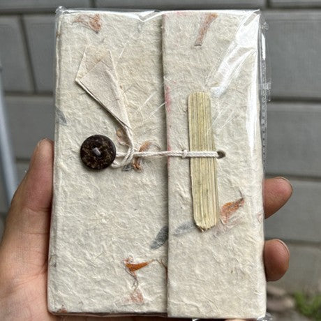 Nepalese handmade Lokta paper notebook