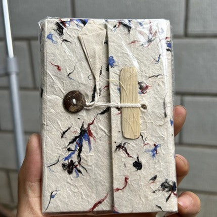 Nepalese handmade Lokta paper notebook