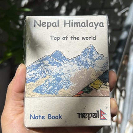 Nepalese handmade Lokta paper notebook