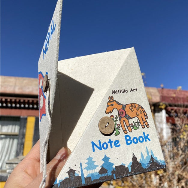 Nepalese handmade Lokta paper notebook