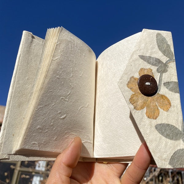 Nepalese handmade Lokta paper notebook