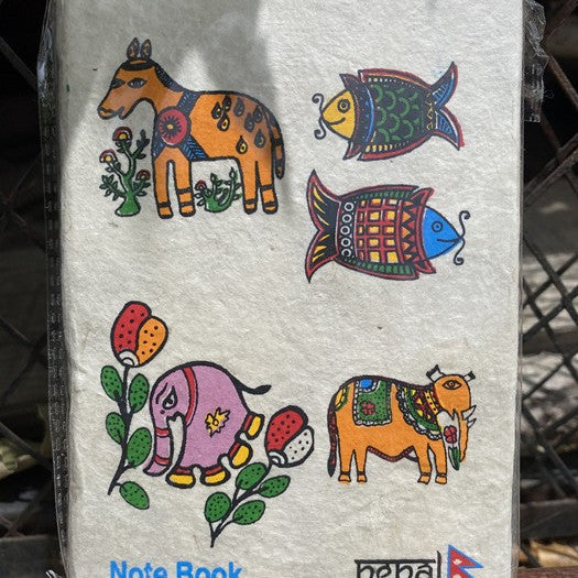 Nepalese handmade Lokta paper notebook