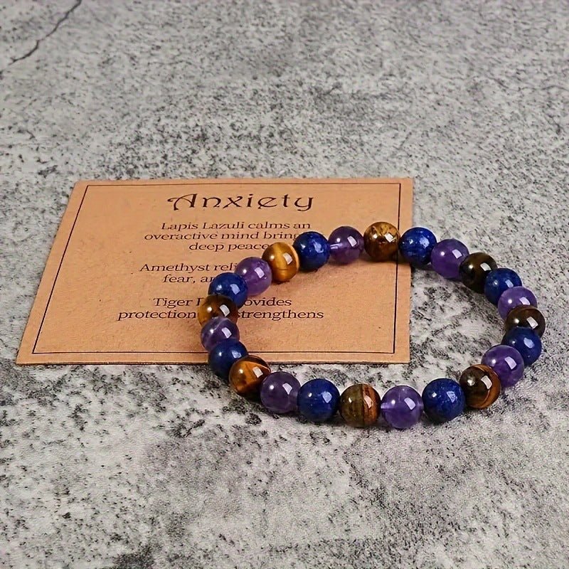 'Tigereye' Handcrafted Energy Mineral Bracelet - 9$hop