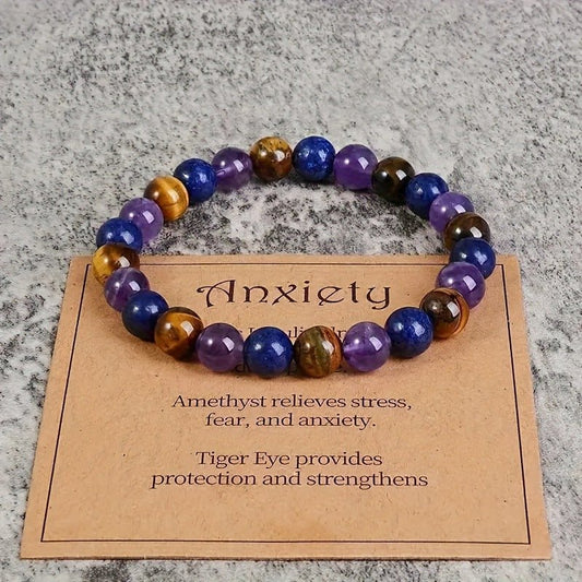 'Tigereye' Handcrafted Energy Mineral Bracelet - 9$hop